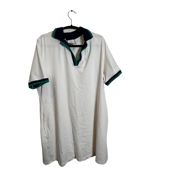 Tuckernuck White Hutton Polo Dress XXXL coastal cap cod old money - Picture 2 of 7